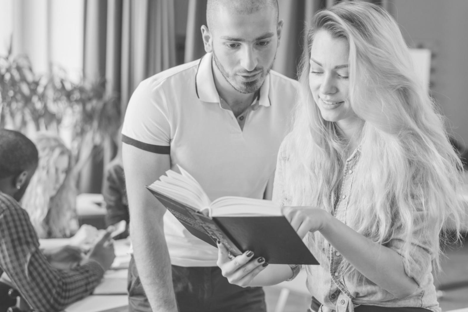 Team discussion around financial projections